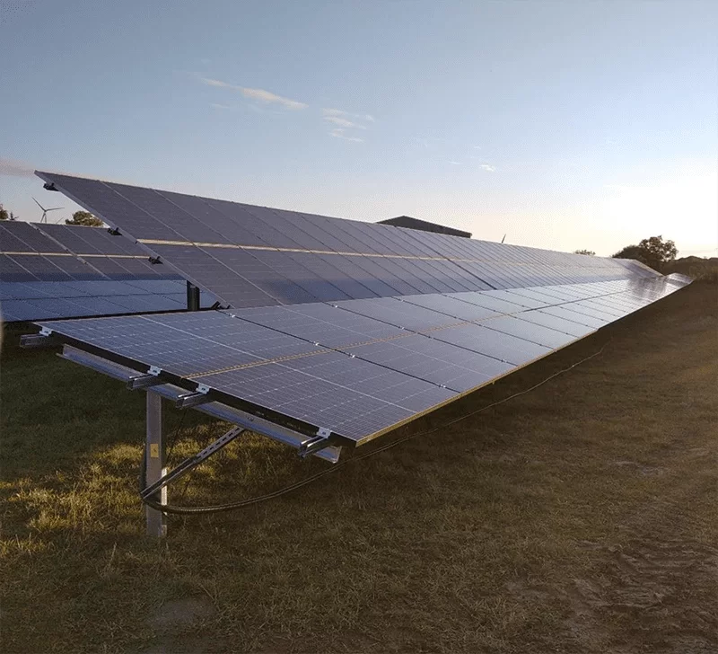 Ground mounted solar structures – Photovoltaic power plant 2MWp – Altentreptow Germany 58 Ground mounted solar structures – Photovoltaic power plant 2MWp – Altentreptow Germany