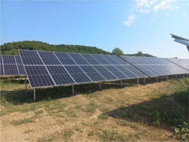 Structura panouri fotovoltaice la sol 2V 2 vertical 4