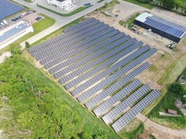 Structura panouri fotovoltaice la sol 4 Orizontal 4 orizontal 1 stalp 5