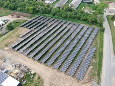 Structura panouri fotovoltaice la sol 4 Orizontal 4 orizontal 1 stalp 6